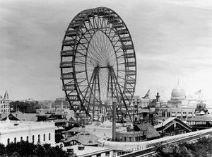 alt="Columbian Exposition Ferris Wheel"