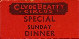alt="Clyde Brothers Circus Crew Ticket"