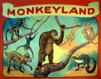  Fred Johnson Sideshow Banner Monkeyland