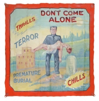 Fred Johnson Sideshow Banner Don't Come Alone