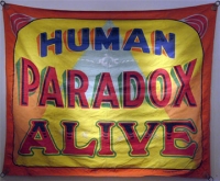 Fred Johnson Sideshow BannerHuman Paradox Alive