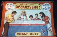 Fred Johnson Sideshow Banner Is It Rosemary's Baby?