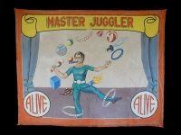 Fred Johnson Sideshow Banner Master Juggler