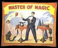 Fred Johnson Sideshow Banner Master Of Magic