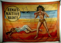 Al Renton Sideshow Banner Eeka's Native Haunts